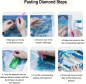 Preview: Diamond Painting Engel Flügel Herz